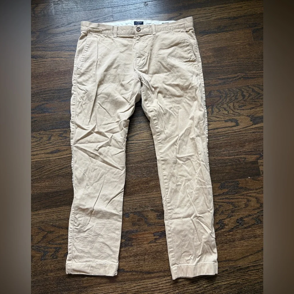J. Crew Men's Khaki Chinos